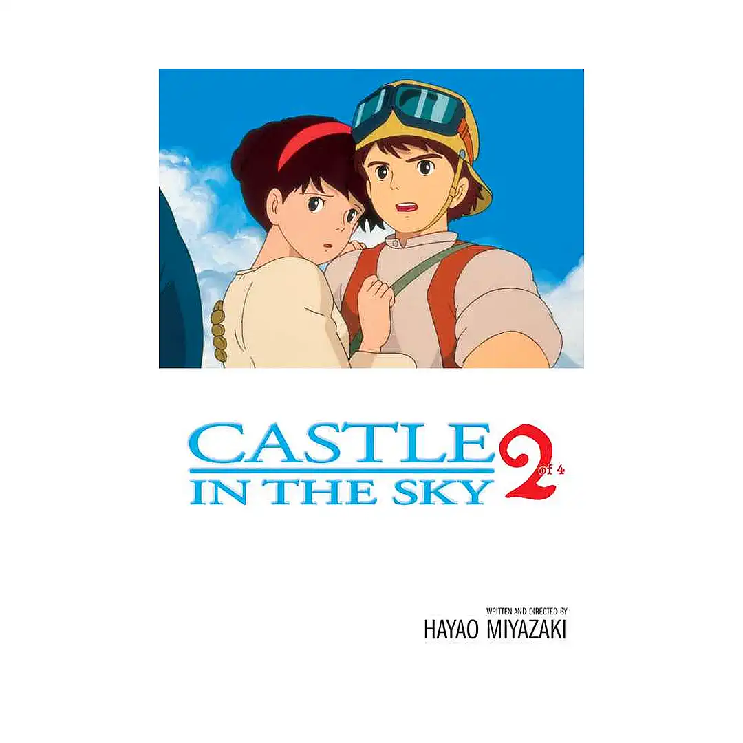 Castle in the Sky Film Comic (Manga) Volume 02