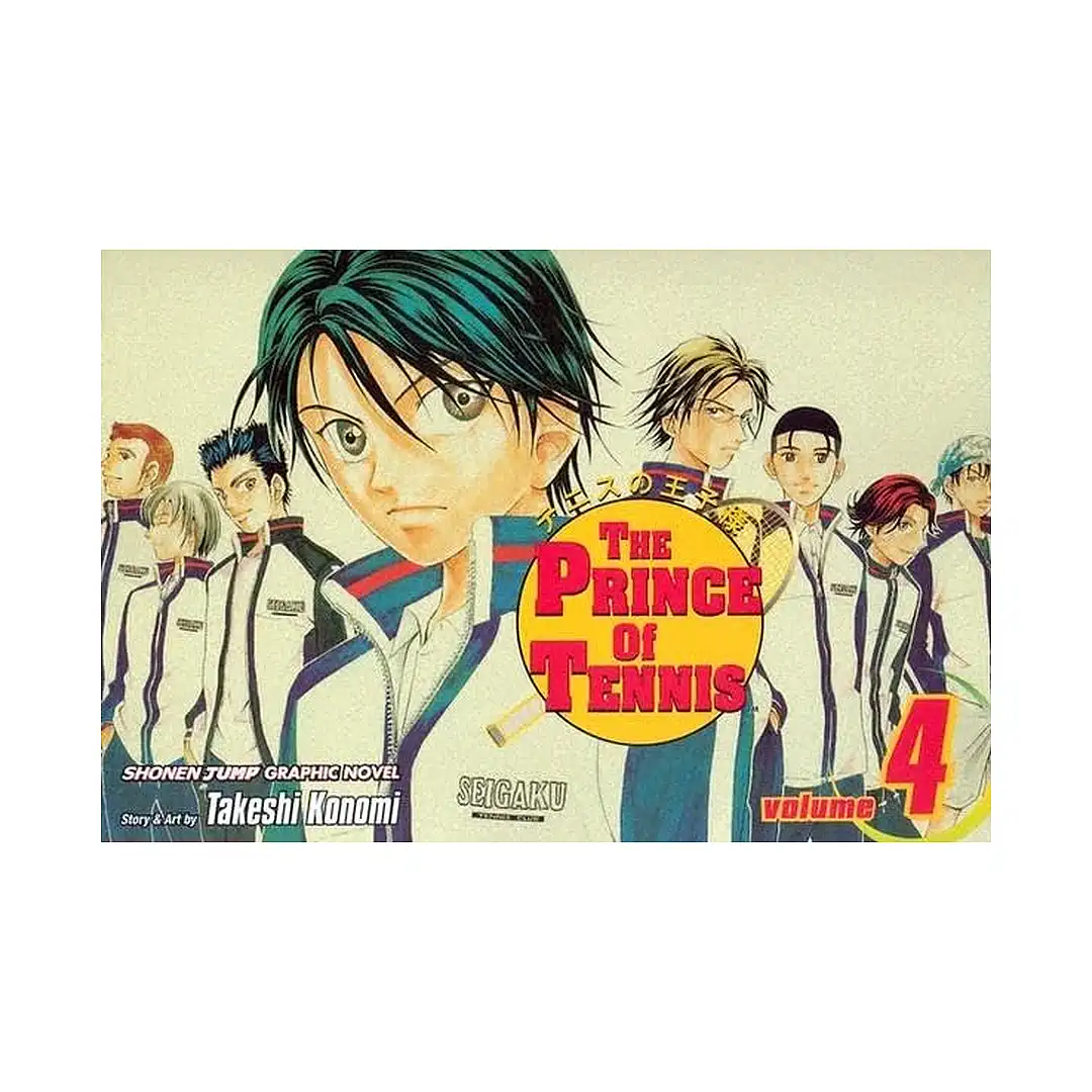 The Prince of Tennis (Manga) Volume 04
