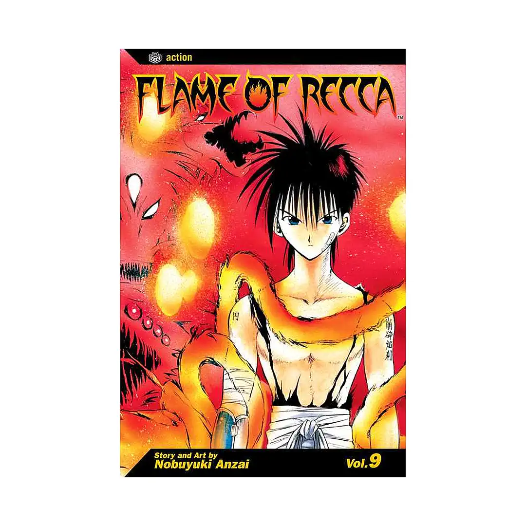 Flame of Recca (Manga) Volume 09
