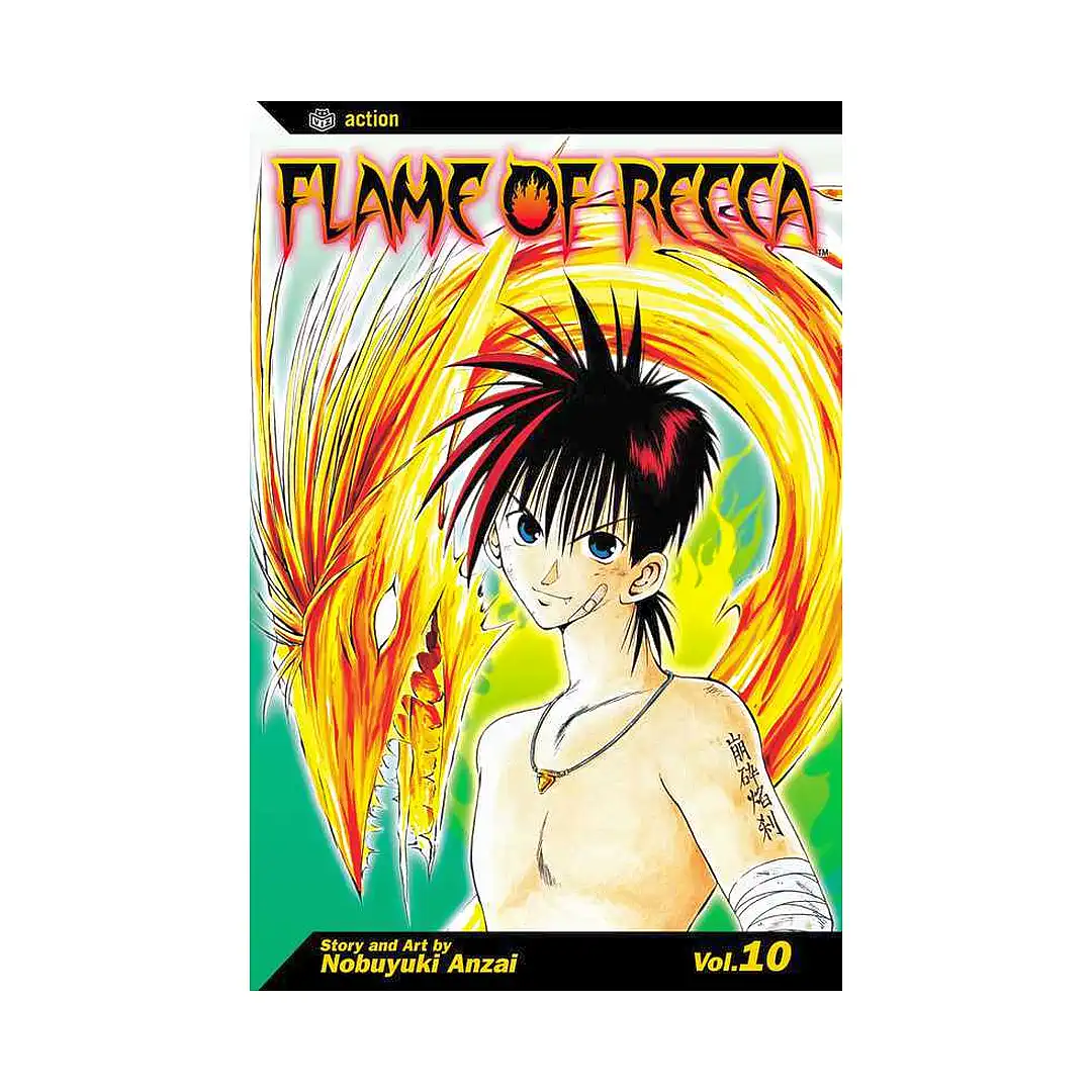 Flame of Recca (Manga) Volume 10