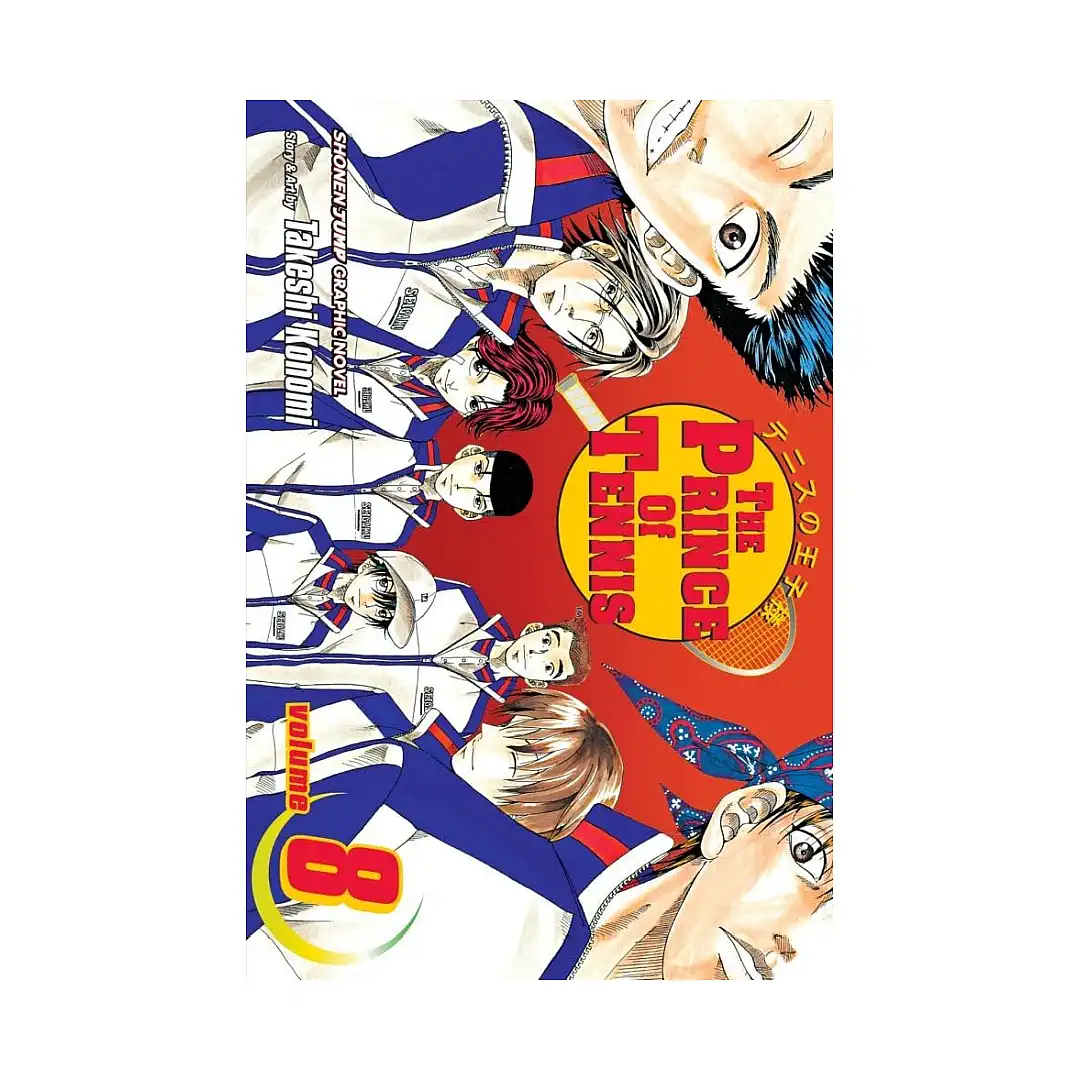 The Prince of Tennis (Manga) Volume 08