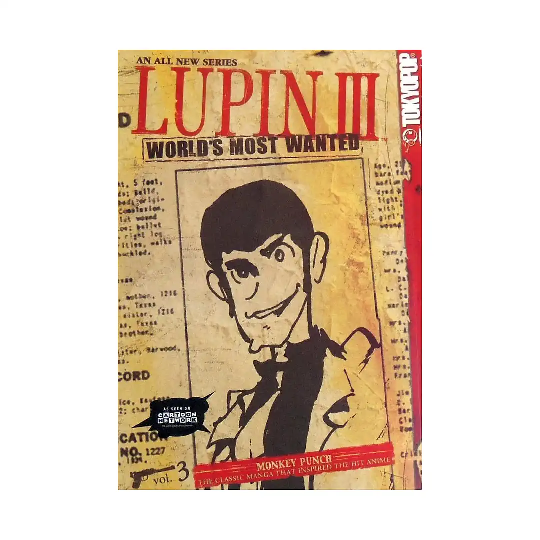 Lupin III (2nd Edition) (Manga) Volume 03