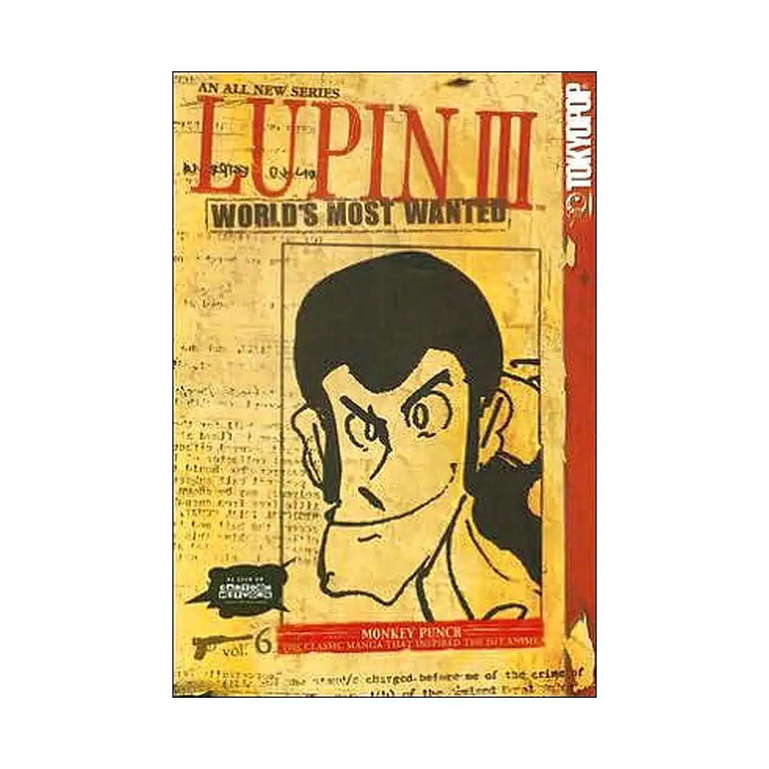 Lupin III (2nd Edition) (Manga) Volume 06