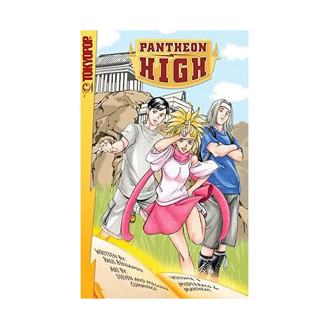 9781598167368 Pantheon High (Manga) Volume 03