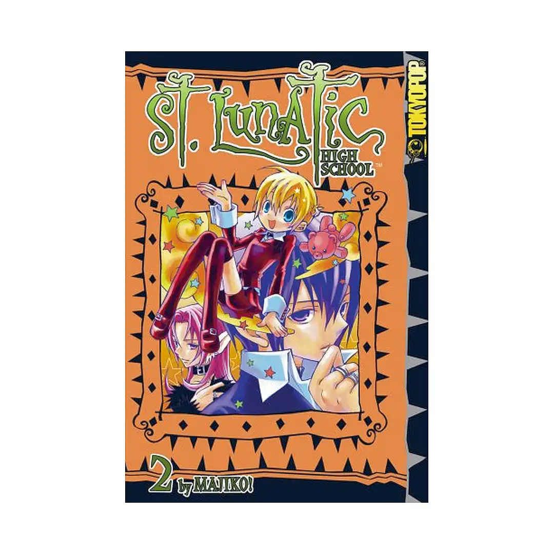 9781598169454 St. Lunatic High School (Manga) Volume 02