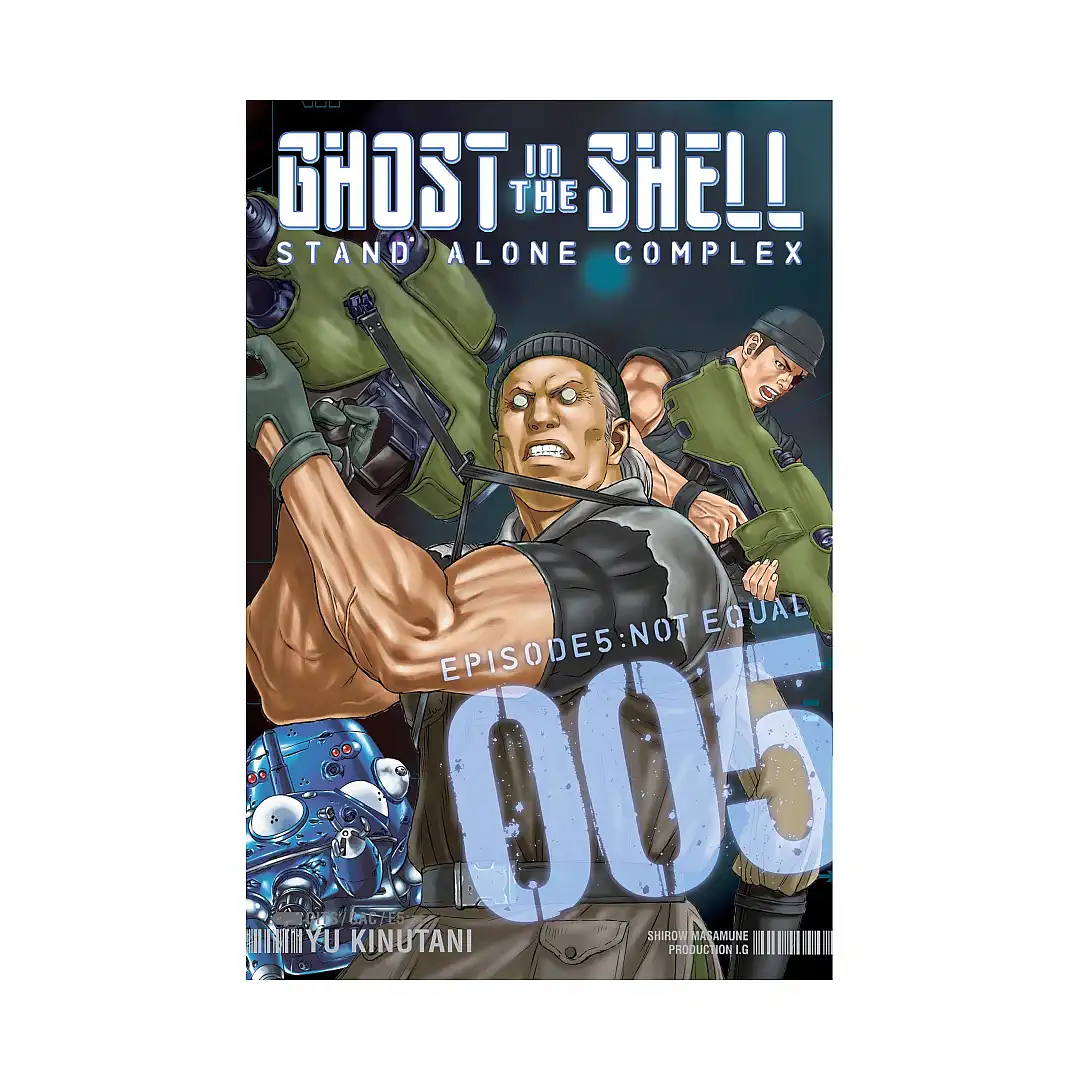 9781612625560 The Ghost in the Shell: Stand Alone Complex (Manga) Volume 05