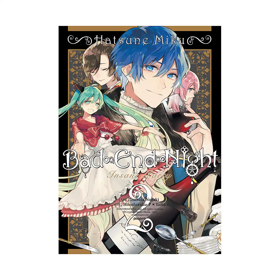 Hatsune Miku: Bad End Night (Manga) Volume 02