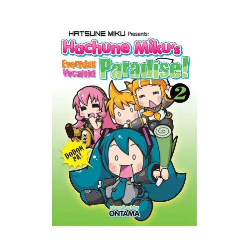 9781626926820 Hatsune Miku Presents: Hachune Miku's Everyday Vocaloid Paradise (Manga) Volume 02