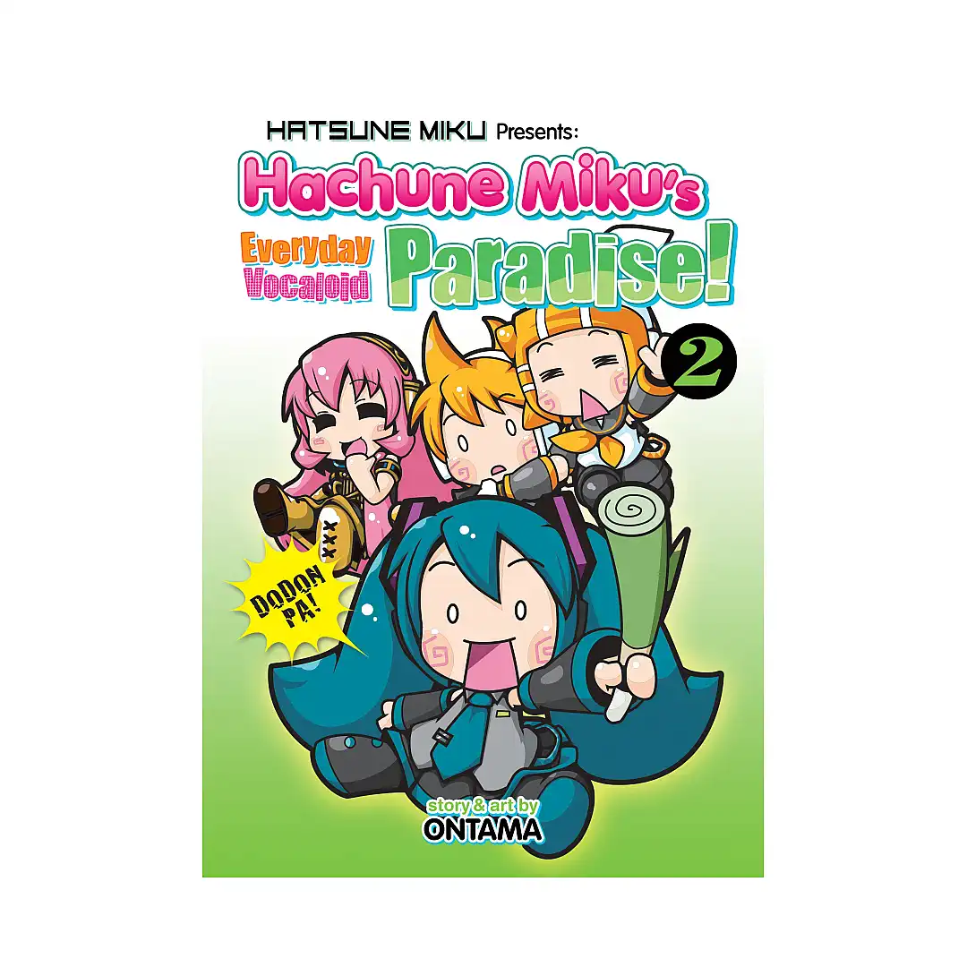 Hatsune Miku Presents: Hachune Miku's Everyday Vocaloid Paradise (Manga) Volume 02