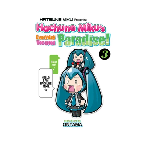 9781626927308 Hatsune Miku Presents: Hachune Miku's Everyday Vocaloid Paradise (Manga) Volume 03