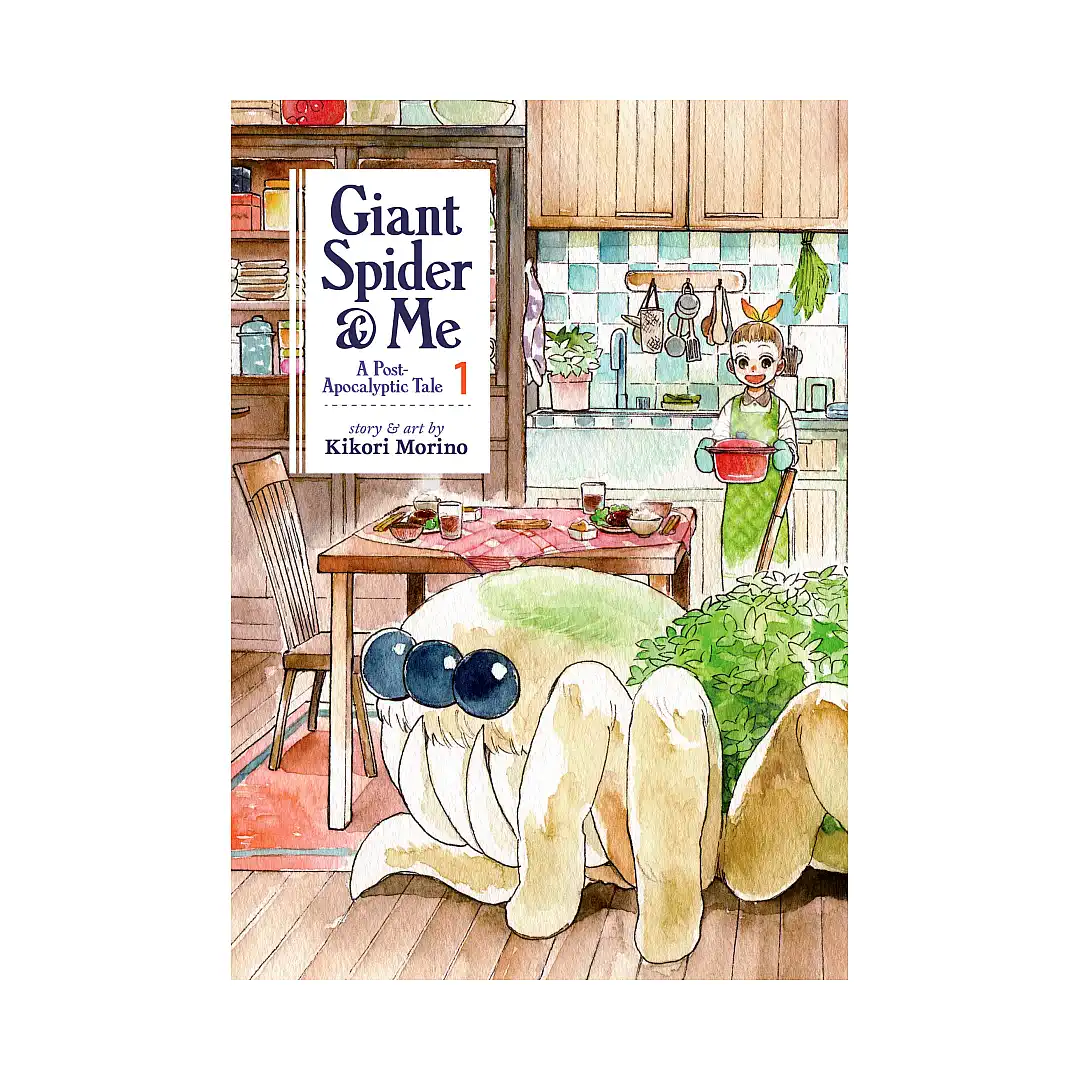 9781626927544 Giant Spider & Me: A Post-Apocalyptic Tale (Manga) Volume 01