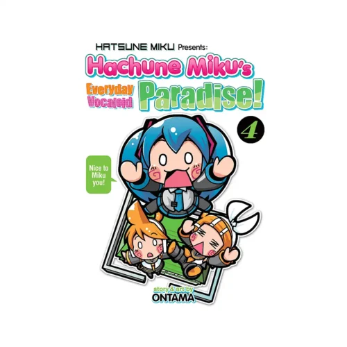 9781626928336 Hatsune Miku Presents: Hachune Miku's Everyday Vocaloid Paradise (Manga) Volume 04