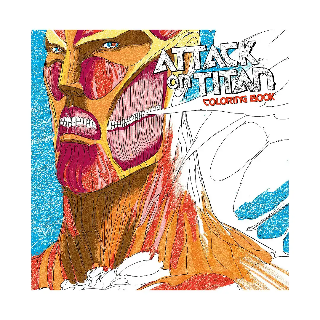 Attack on Titan: (Activity Book) Coloring Book 01