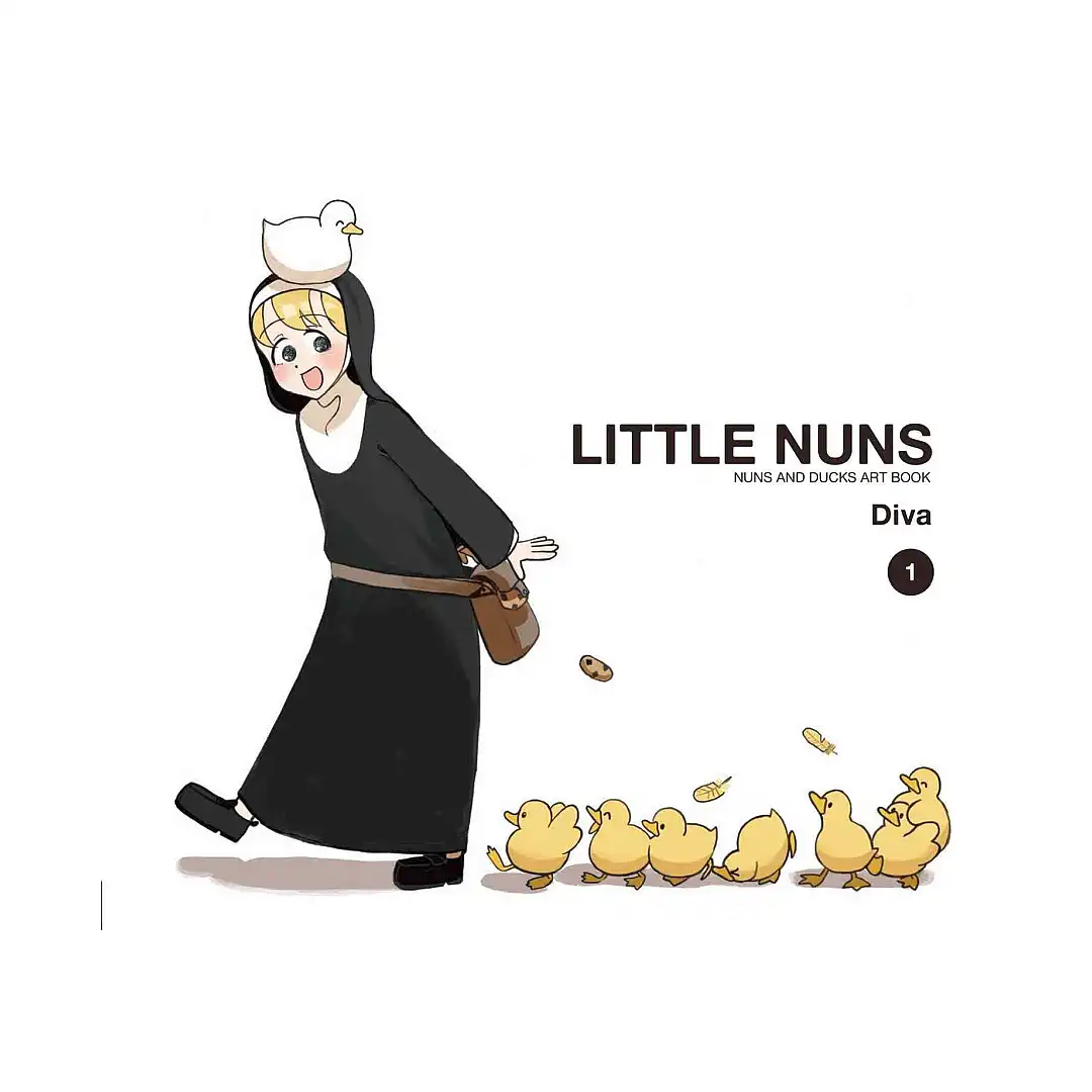 Little Nuns: Nuns and Ducks Artbook (Illustration Book) Volume 01