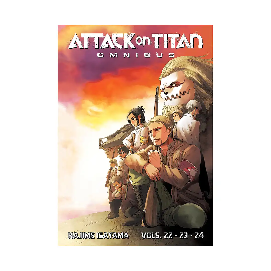 Attack on Titan: 3-in-1 Omnibus Edition [22-23-24] (Manga) Volume 08