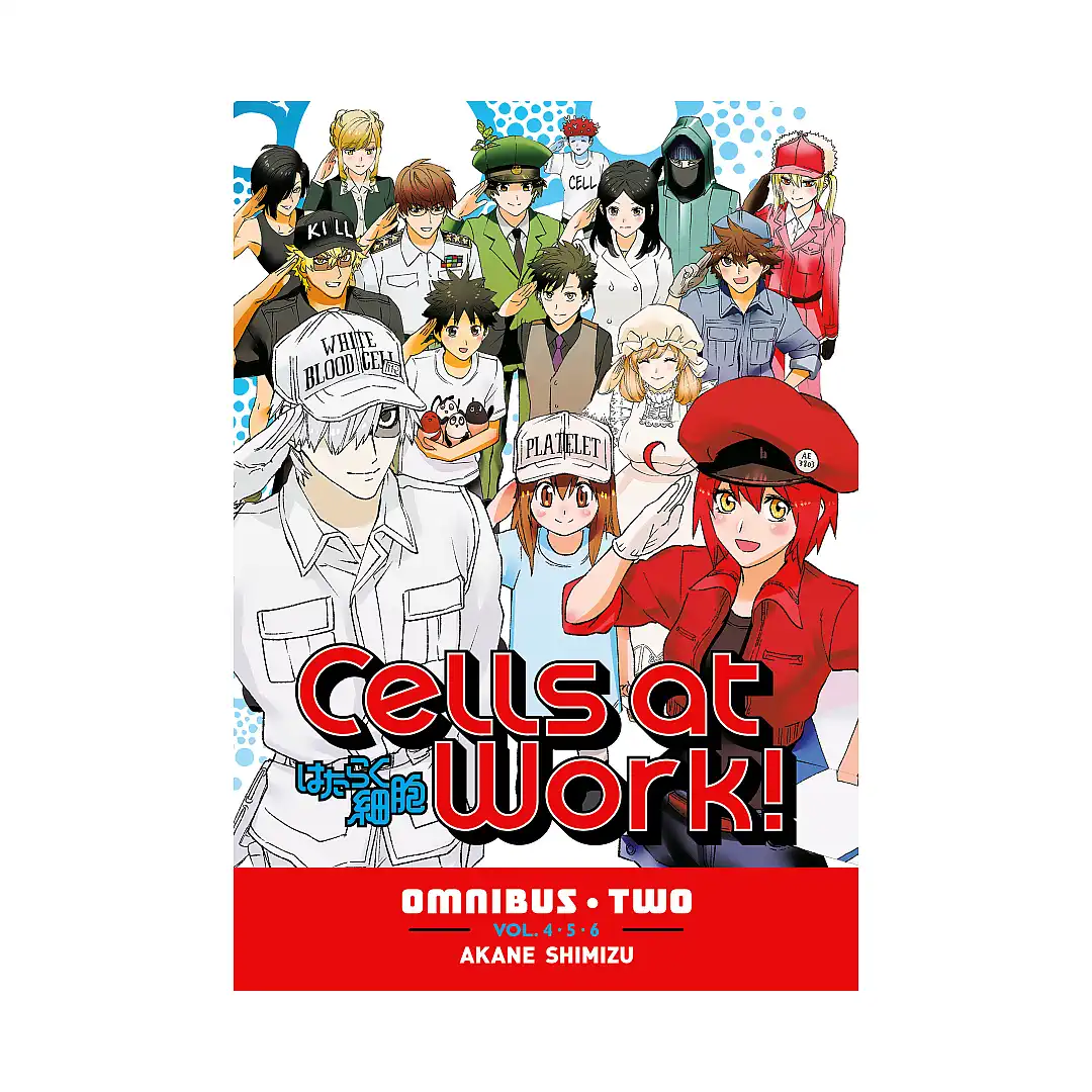 Cells at Work! 3-In-1 Omnibus Edition [04-05-06] (Manga) Volume 02