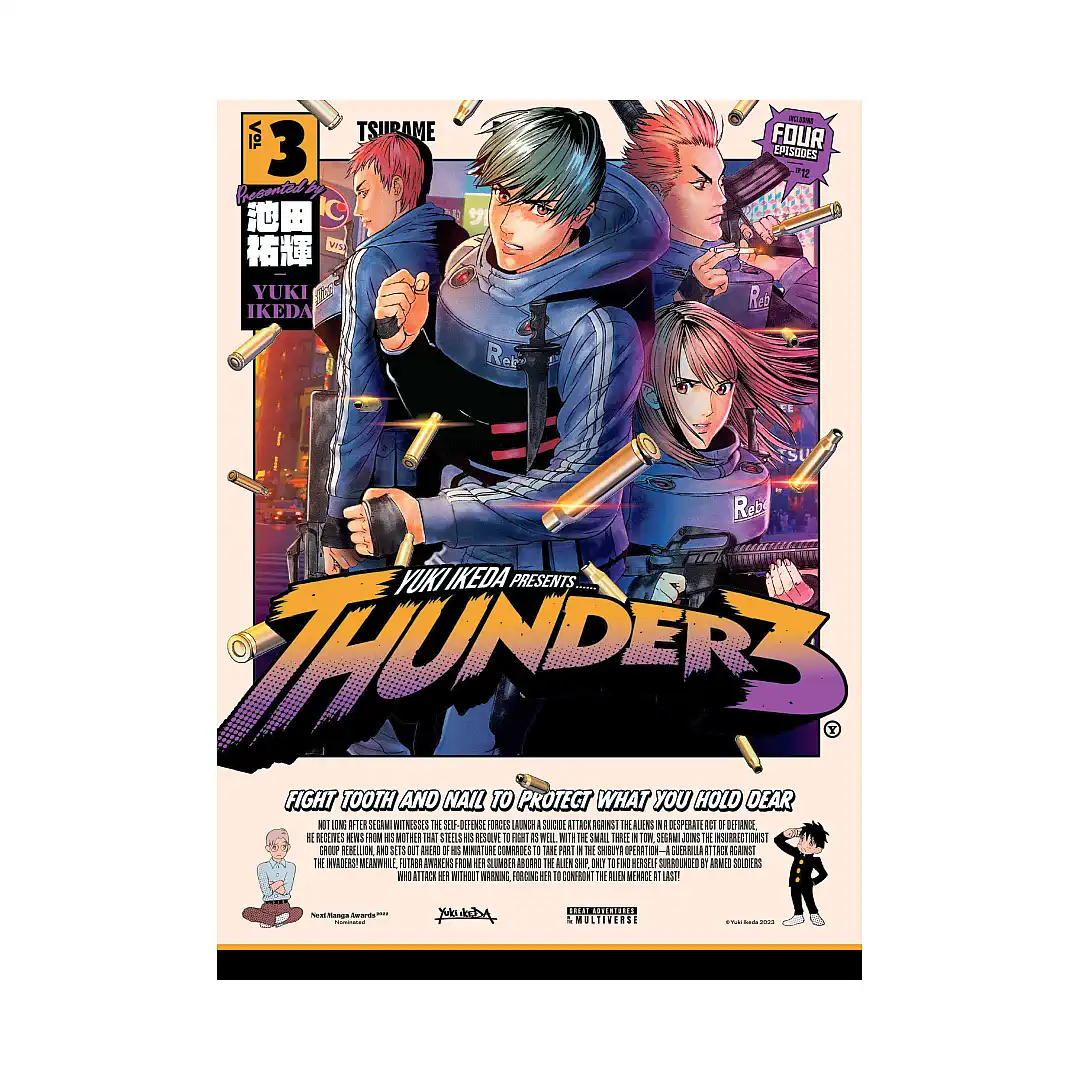 9781647294434 Thunder 3 (Manga) Volume 03