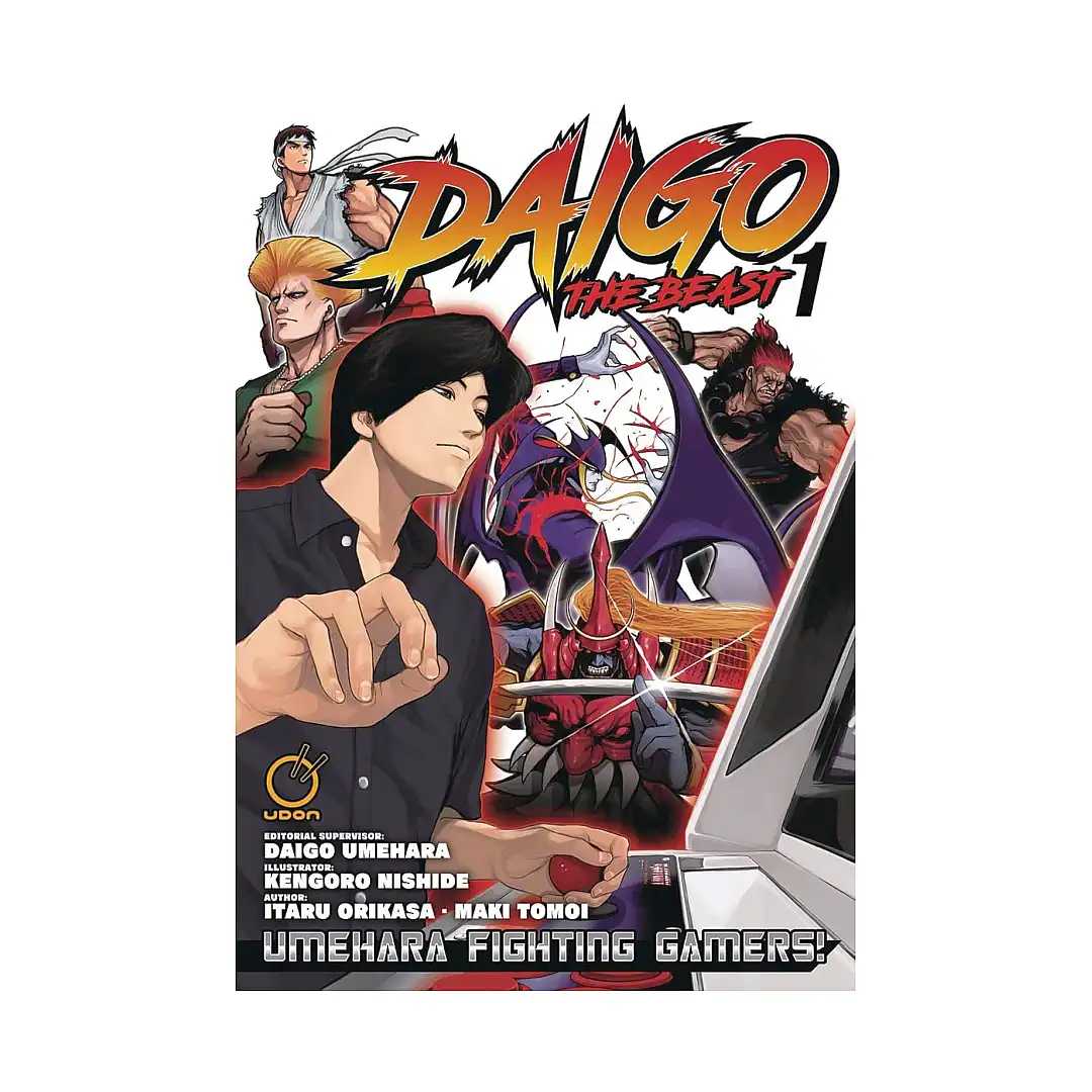 Daigo the Beast: Umehara Fighting Gamers! (Manga) Volume 01