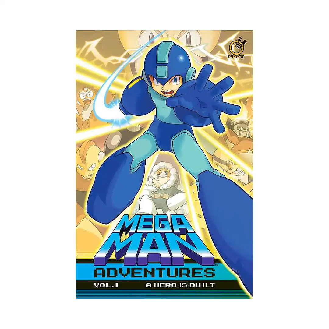 Mega Man: Adventures: A Hero Is Built (Comic) Volume 01