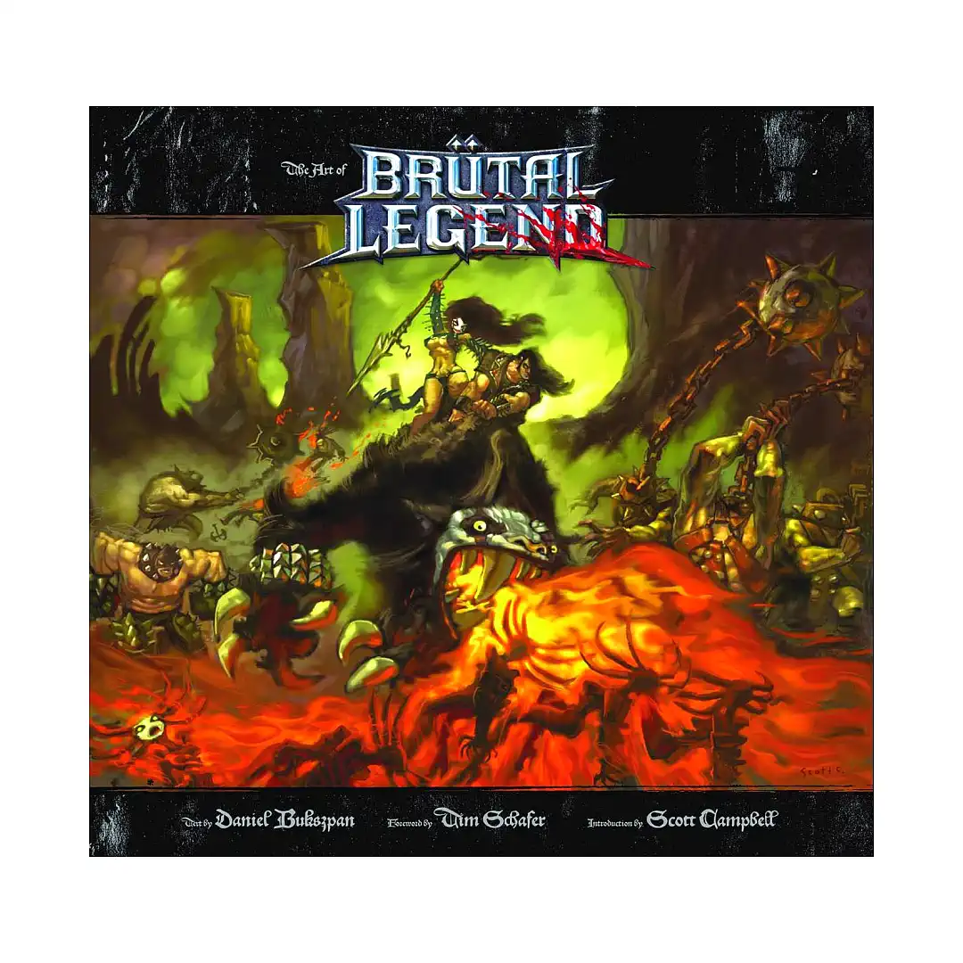 The Art of Br?tal Legend (Illustration Book)