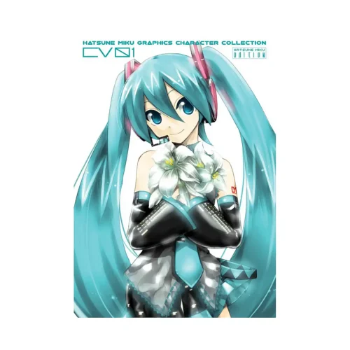 9781926778747 Hatsune Miku Graphics: Character Collection CV01 - Hatsune Miku Edition (Illustration Book)