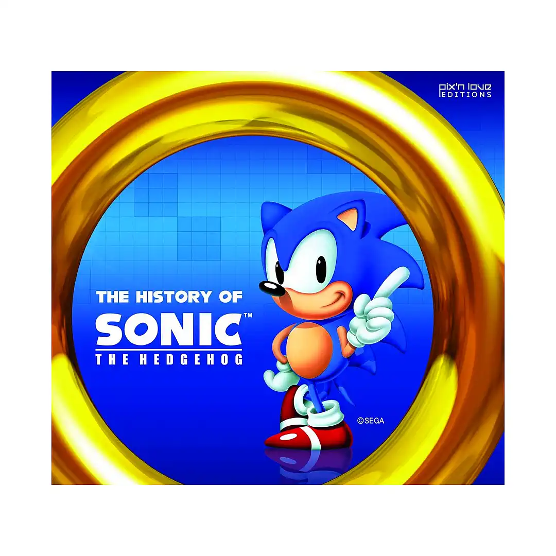 The History of Sonic the Hedgehog (Paperback) (Guide Book)