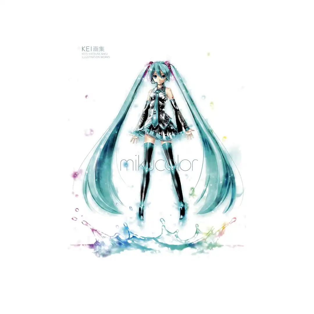 9781927925089 Hatsune Miku: Mikucolor: Kei's Illustration (Illustration Book)