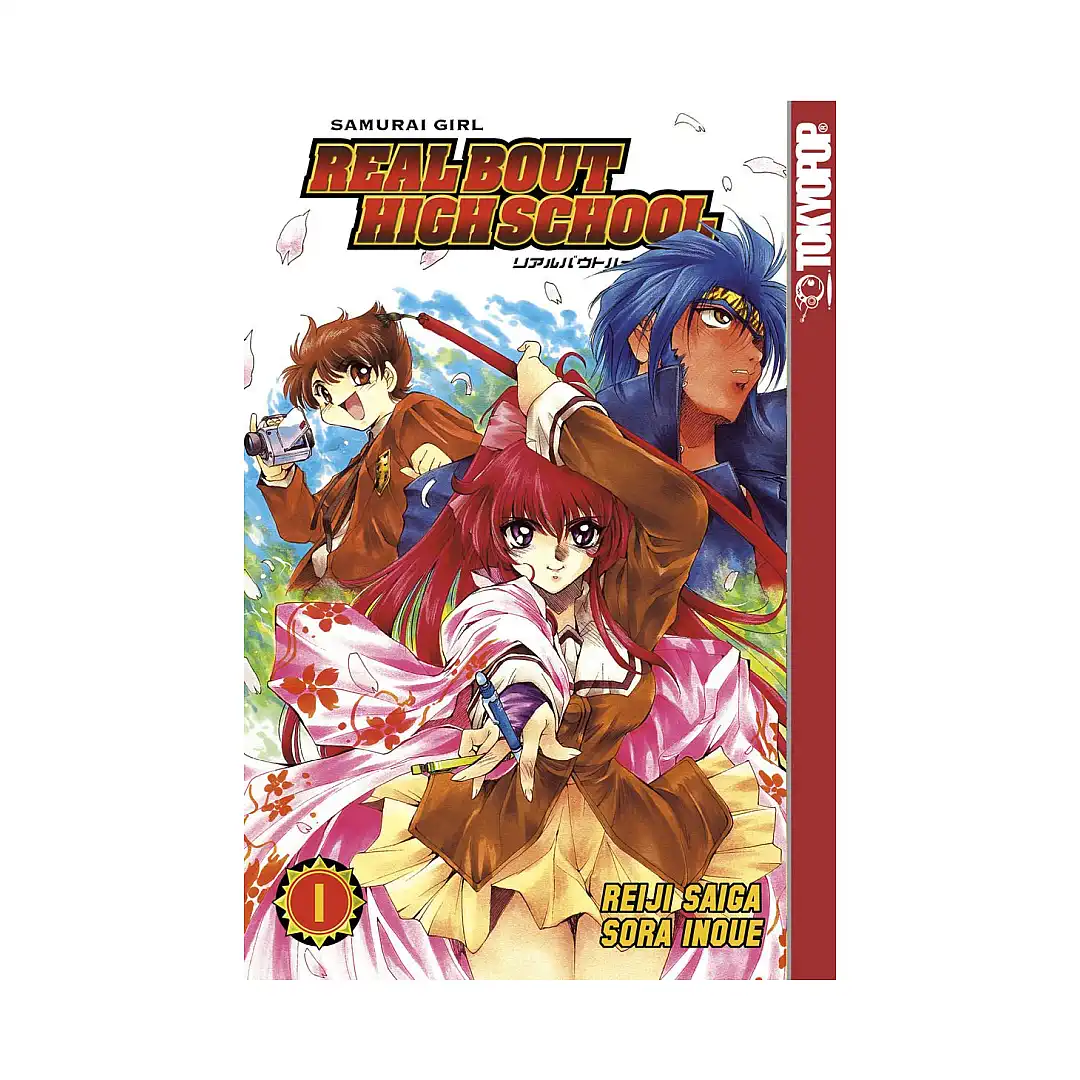 9781931514958 Samurai Girl: Real Bout High School (Manga) Volume 01