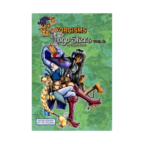 9781933664026 Exorcisms and Pogo Sticks (Manga) Volume 02