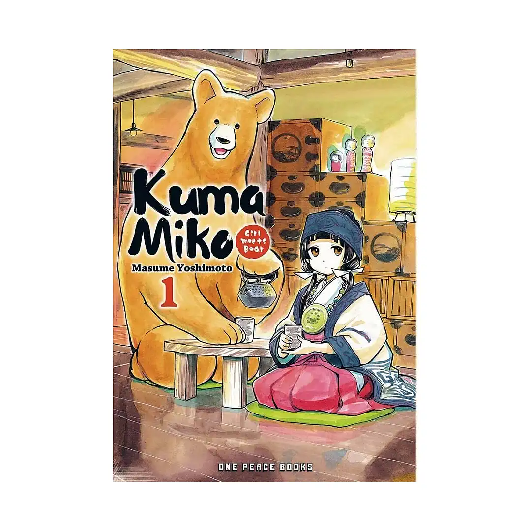 9781935548539 Kuma Miko: Girl Meets Bear (Manga) Volume 01