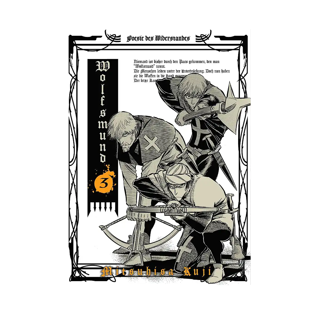 9781935654964 Wolfsmund (Manga) Volume 03