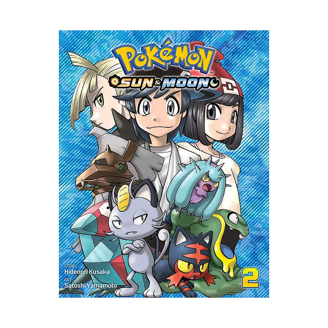 Pokemon: Sun & Moon (Manga) Volume 02