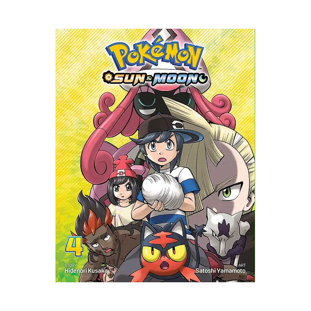 Pokemon: Sun & Moon (Manga) Volume 04