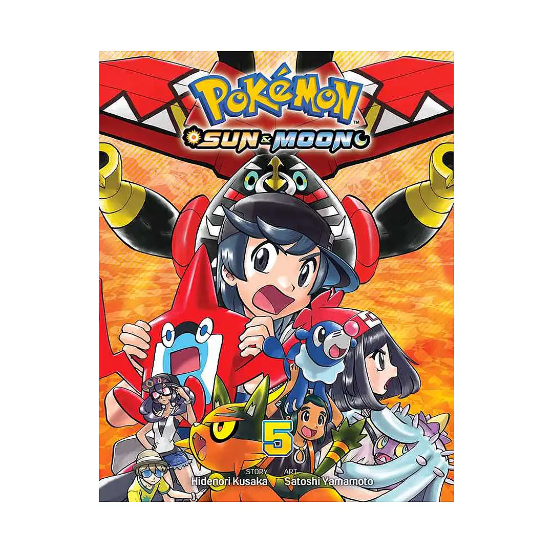 9781974706495 Pokemon: Sun & Moon (Manga) Volume 05