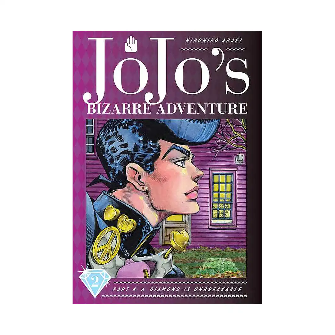 9781974708086 Jojo's Bizarre Adventure: Part 4--Diamond Is Unbreakable (Manga) Volume 02