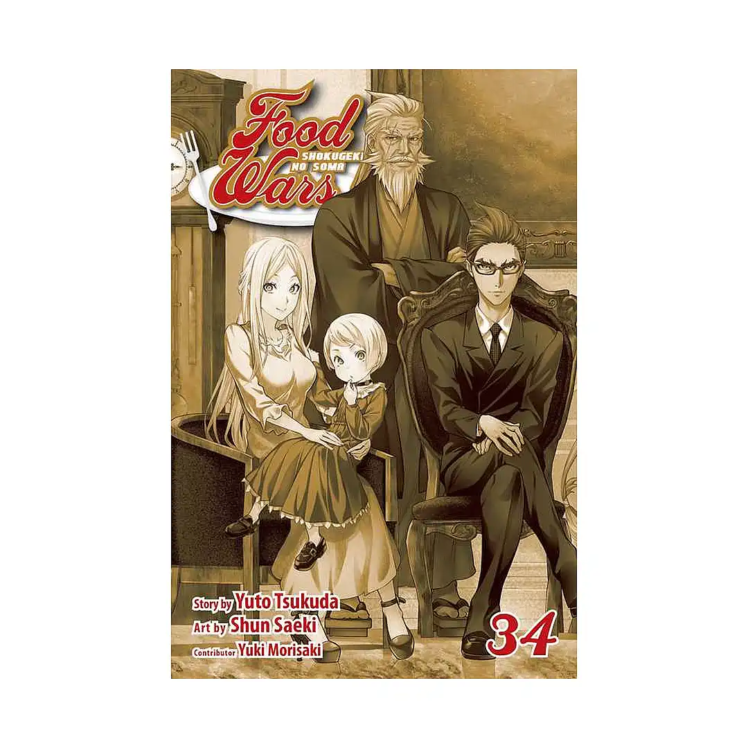 Food Wars! (Manga) Volume 34