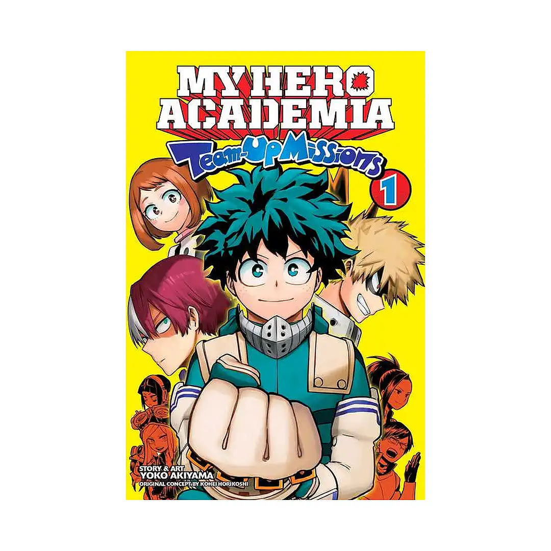 9781974721559 My Hero Academia: Team-Up Missions (Manga) Volume 01