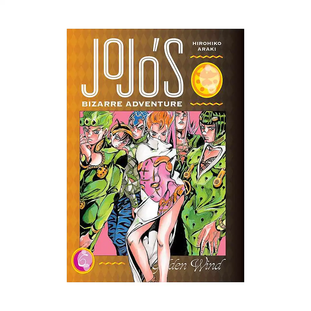 9781974724147 Jojo's Bizarre Adventure: Part 5--Golden Wind (Manga) Volume 06