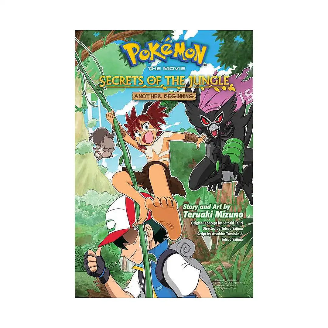Pokemon the Movie: Secrets Of The Jungle (Manga)