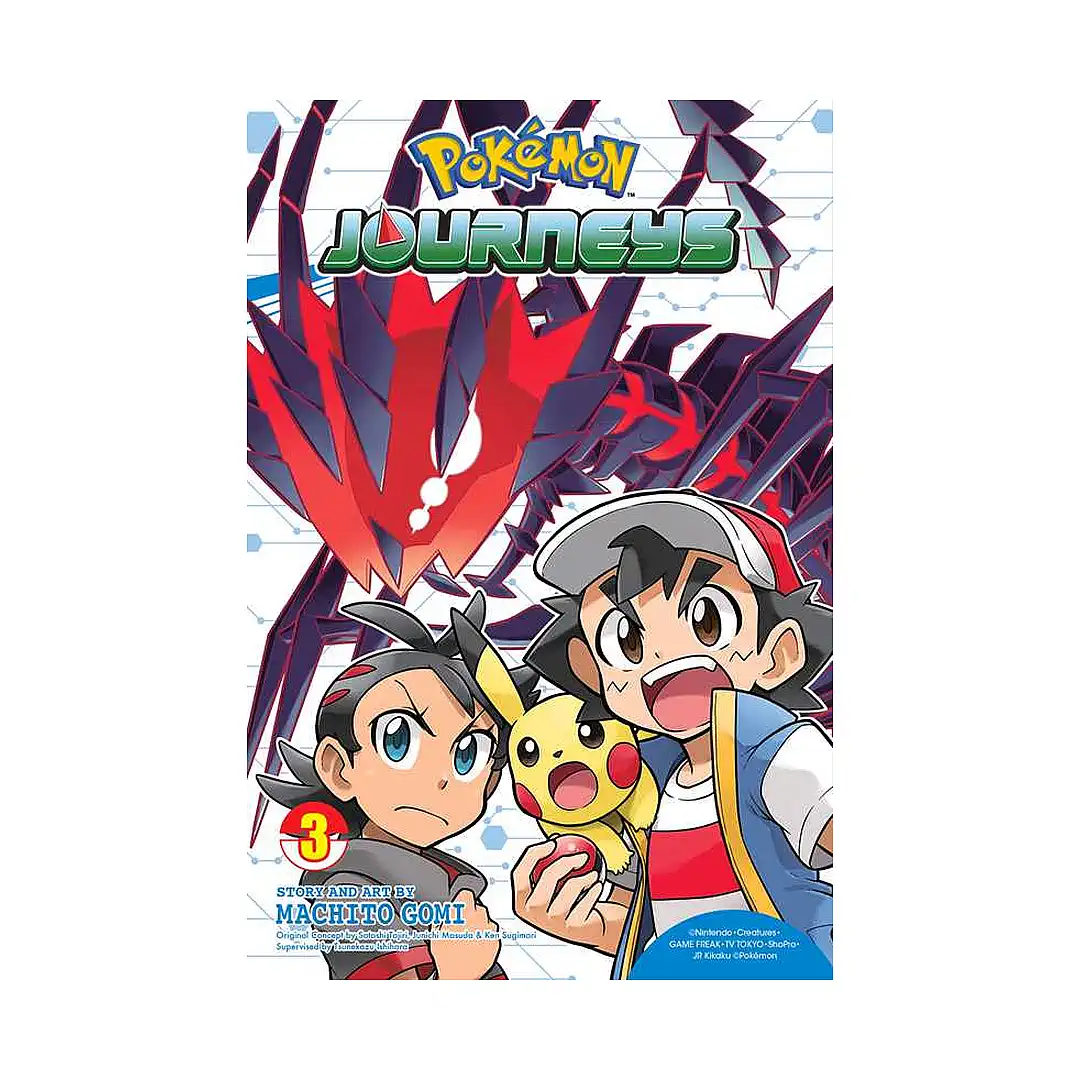 9781974730094 Pokemon Journeys (Manga) Volume 03