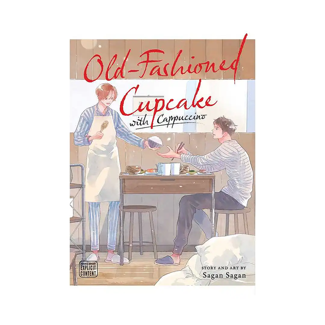 Old-Fashioned Cupcake #2 with Cappuccino (Manga)