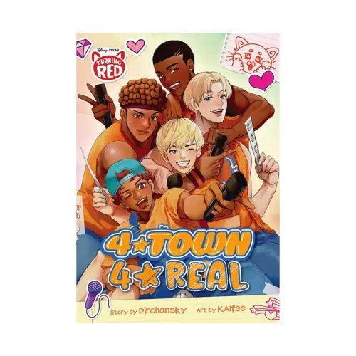 Disney and Pixar's Turning Red: 4*Town 4*Real (Manga)