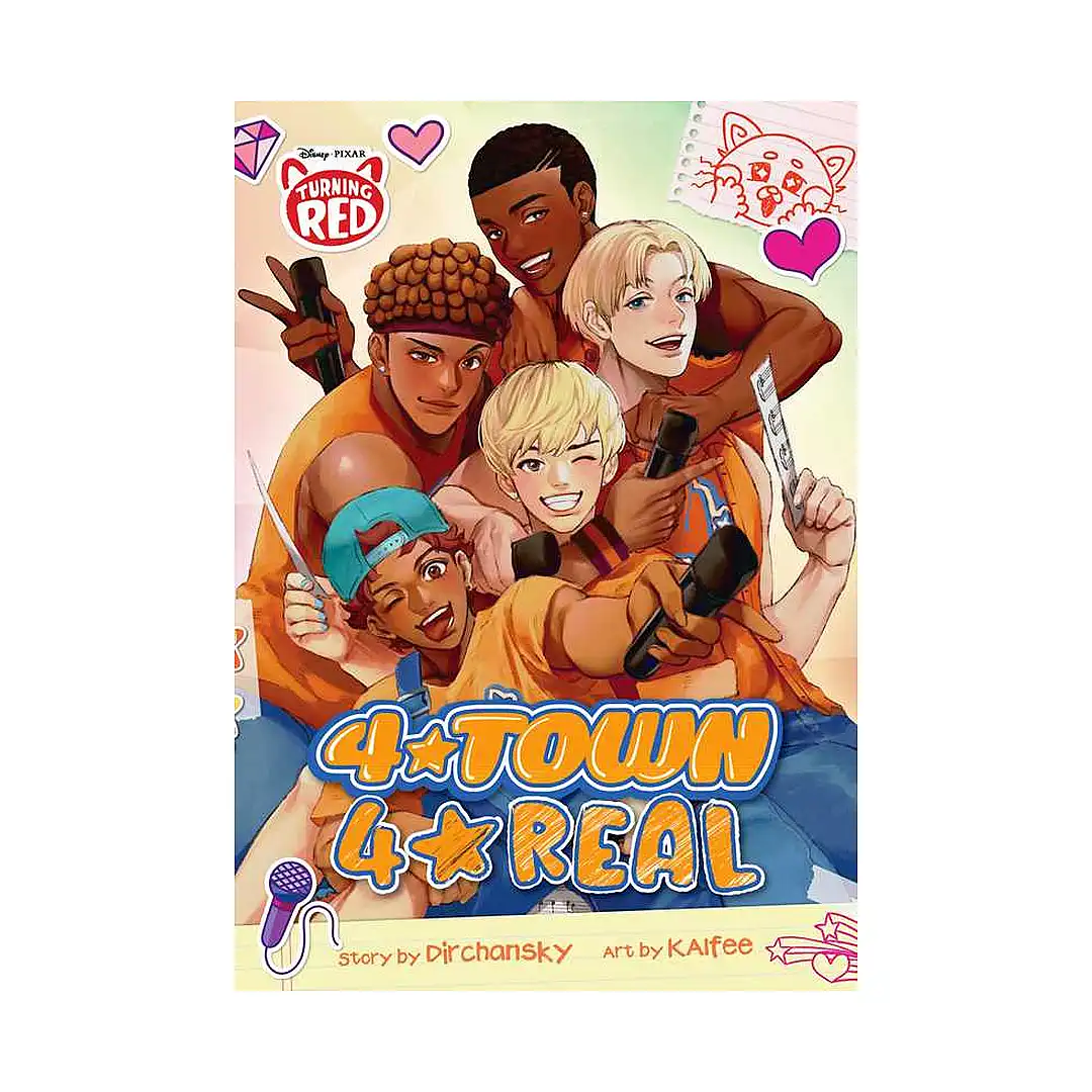Disney and Pixar's Turning Red: 4*Town 4*Real (Manga)