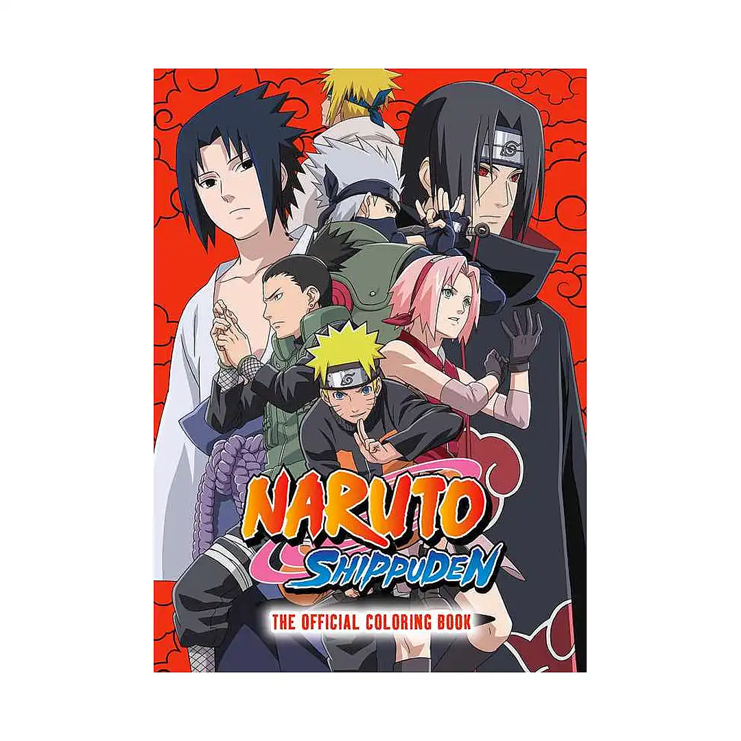 Naruto Shippuden: The Official Coloring Book (Activity Book)