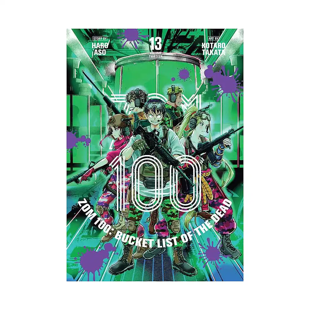 9781974743629 Zom 100: Bucket List of the Dead (Manga) Volume 13