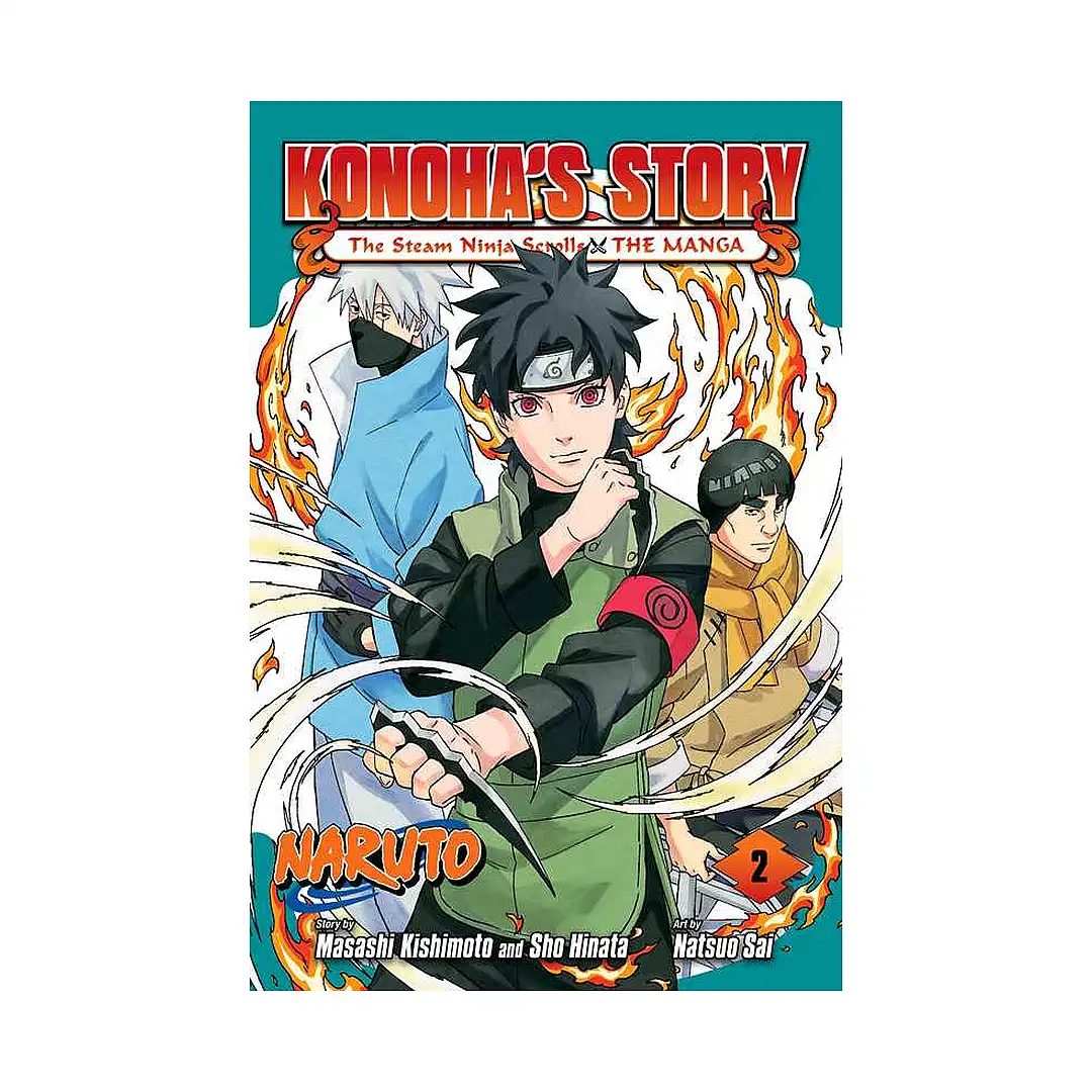 Naruto: Konoha's Story - The Steam Ninja Scrolls (Manga) Volume 02