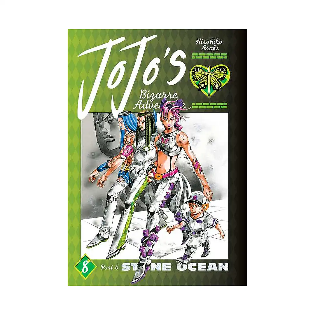 Jojo's Bizarre Adventure: Part 6--Stone Ocean (Manga) Volume 08