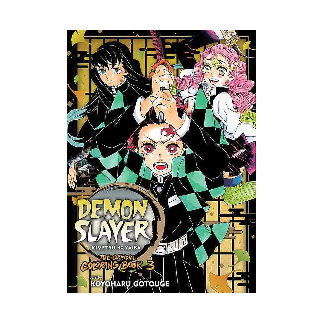 Demon Slayer: Kimetsu No Yaiba: The Official Coloring Book (Activity Book) Volume 03