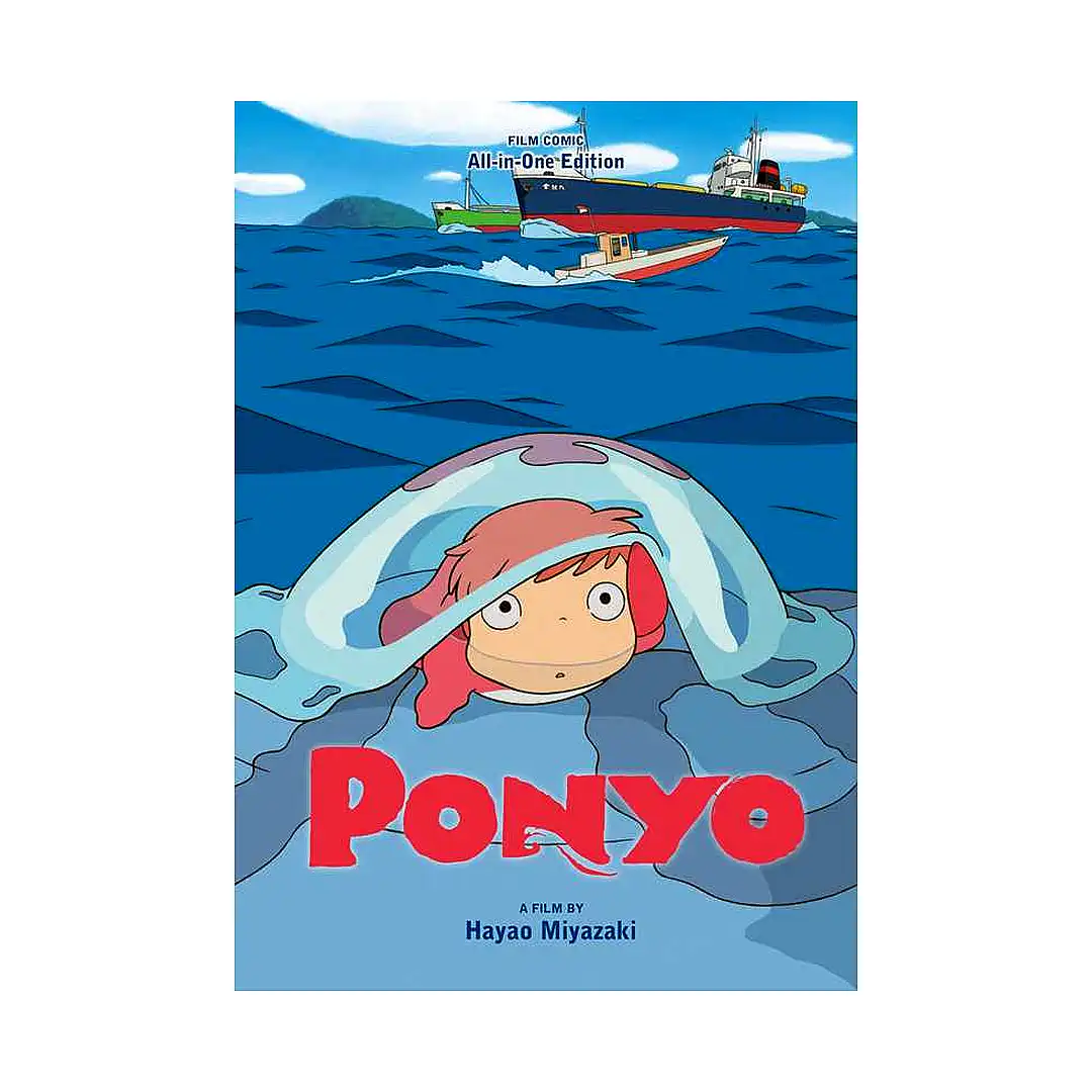9781974754618 Ponyo Film Comic: All-In-One Edition (Manga)