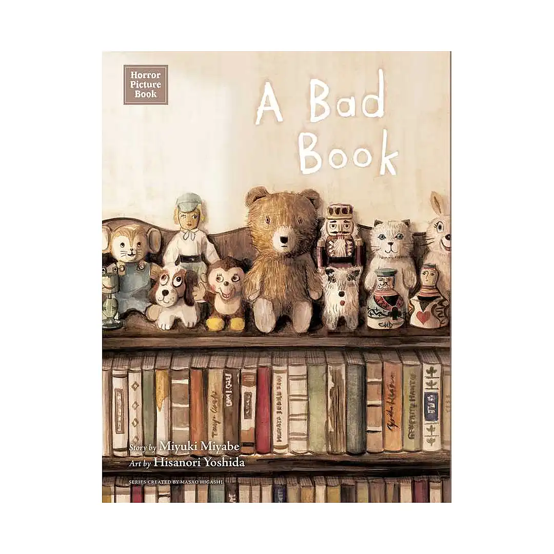 Horror Picture Book: A Bad Book (Illustration Book)
